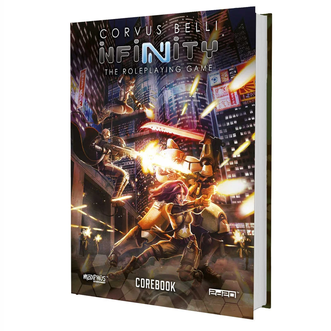 Modiphius Entertainment Infinity: Infinity RPG Core Book 3 Modiphius Entertainment Infinity: Infinity RPG Core Book