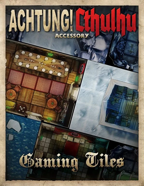 Modiphius Entertainment PDFs Achtung! Cthulhu Gaming Tiles - PDF 3 Modiphius Entertainment PDFs Achtung! Cthulhu Gaming Tiles - PDF
