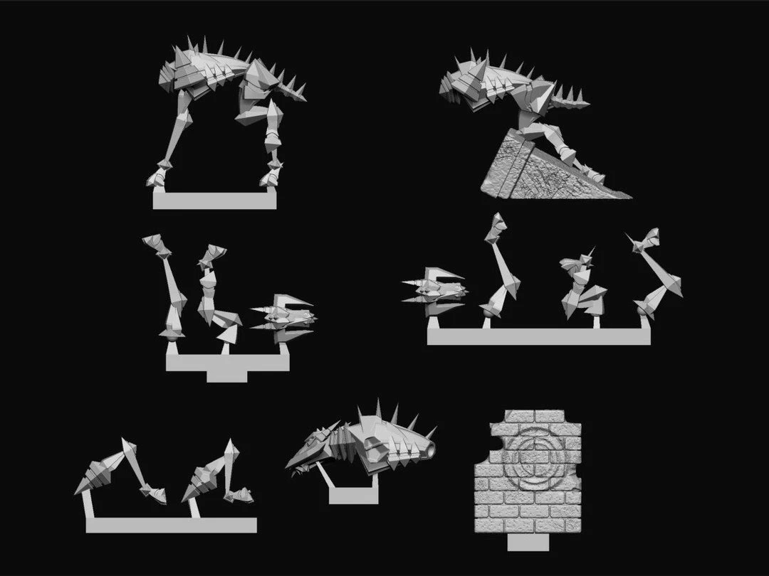 Modiphius Entertainment Achtung! Cthulhu Miniatures - Teufel Hounds 4 Modiphius Entertainment Achtung! Cthulhu Miniatures - Teufel Hounds