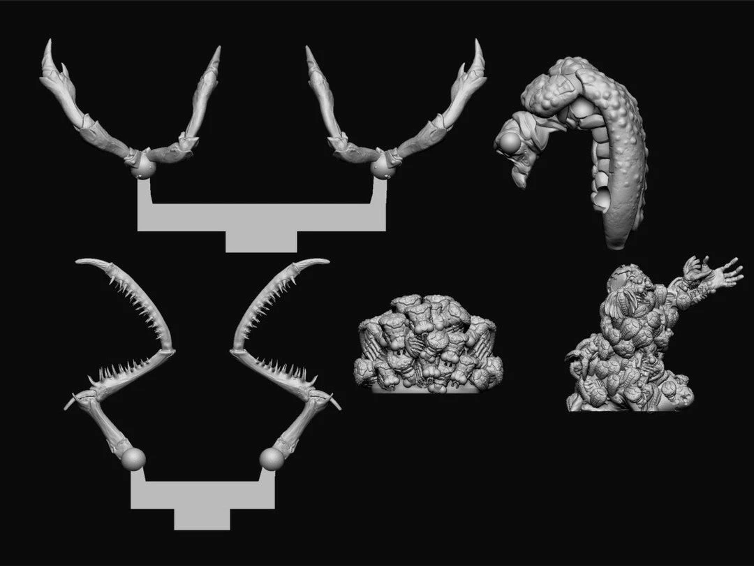 Modiphius Entertainment Achtung! Cthulhu Miniatures - Bloodborn 4 Modiphius Entertainment Achtung! Cthulhu Miniatures - Bloodborn