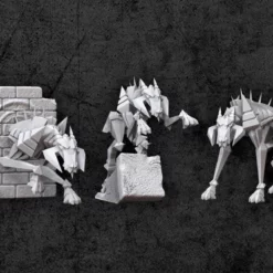 Modiphius Entertainment Achtung! Cthulhu Miniatures - Teufel Hounds 8 Modiphius Entertainment Achtung! Cthulhu Miniatures - Teufel Hounds