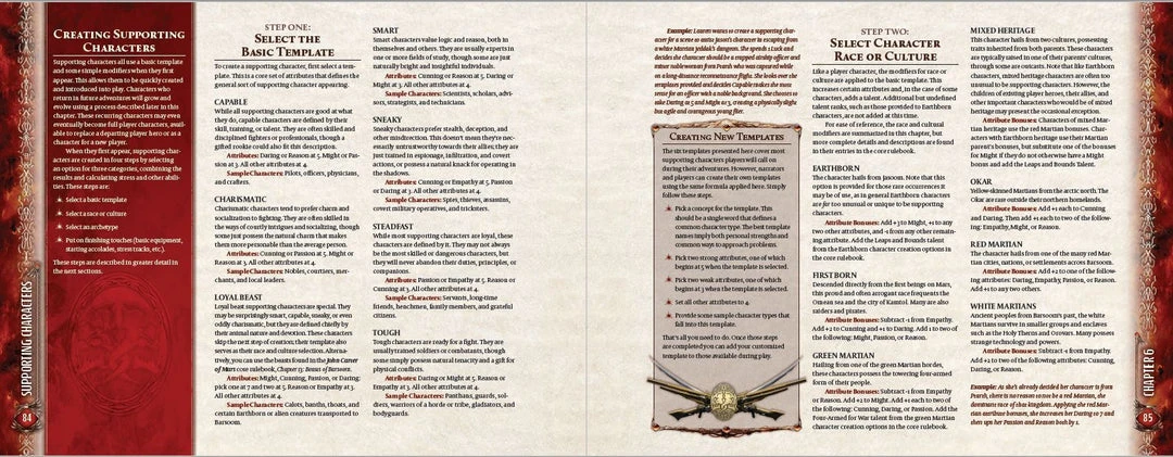 Modiphius Entertainment John Carter Of Mars: Prince Of Helium Era Supplemental Rulebook - PDF 7 Modiphius Entertainment John Carter Of Mars: Prince Of Helium Era Supplemental Rulebook - PDF