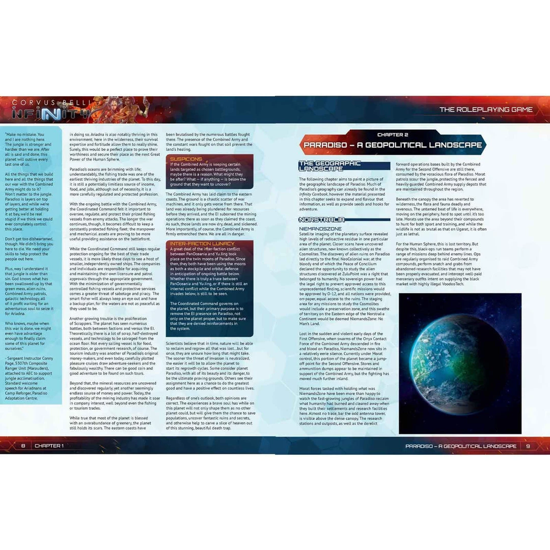 Modiphius Entertainment Infinity: Paradiso - PDF PDFs 8 Modiphius Entertainment Infinity: Paradiso - PDF PDFs