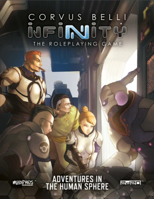 Modiphius Entertainment Infinity: Adventures In The Human Sphere - PDF 3 Modiphius Entertainment Infinity: Adventures In The Human Sphere - PDF