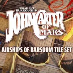 Modiphius Entertainment John Carter Of Mars: Airships Of Barsoom Tile Set