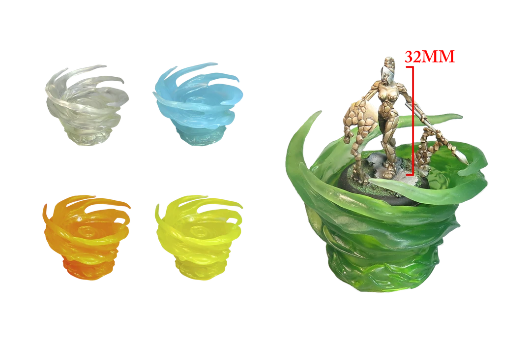 Modiphius Entertainment // Other Games // Drakerys Accessory Box: 4 Elemental Vortexes & 1 Maelstrom 5 Modiphius Entertainment // Other Games // Drakerys Accessory Box: 4 Elemental Vortexes & 1 Maelstrom