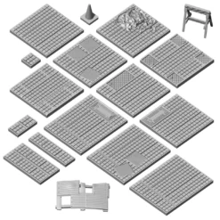 Modiphius Entertainment Fallout: Wasteland Warfare - Print At Home - Vault STL Bundle