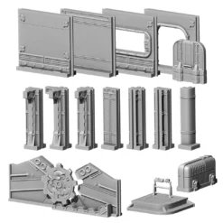 Modiphius Entertainment Fallout: Wasteland Warfare - Print At Home - Vault STL Bundle
