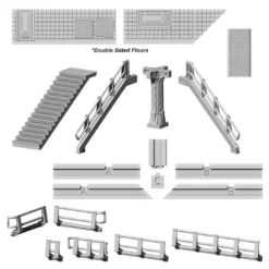 Modiphius Entertainment Fallout: Wasteland Warfare - Print At Home - Vault STL Bundle