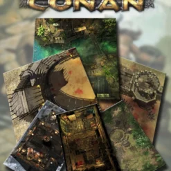 Modiphius Entertainment PDFs Conan: Fields Of Glory & Thrilling Encounters Geomorphic Tile Set - PDF