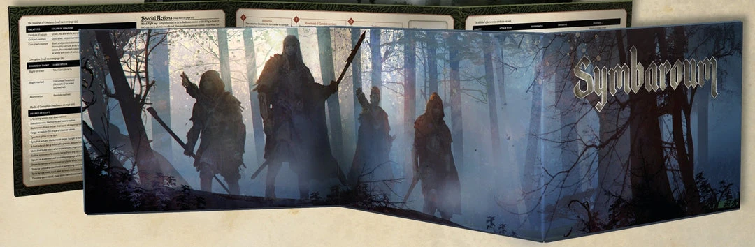 Free League Publishing Symbaroum: Gamesmaster Screen 3 Free League Publishing Symbaroum: Gamesmaster Screen