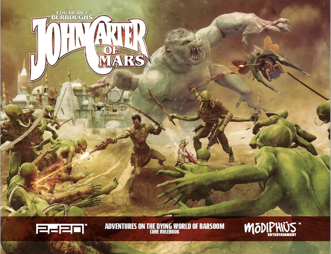 Modiphius Entertainment PDFs John Carter Of Mars: Core Rulebook - PDF 3 Modiphius Entertainment PDFs John Carter Of Mars: Core Rulebook - PDF