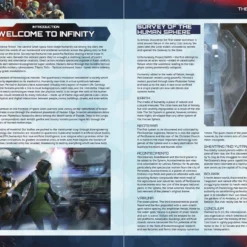 Modiphius Entertainment Infinity: Infinity: Player's Guide