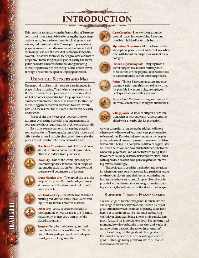 Modiphius Entertainment John Carter Of Mars: Legacy Map Of Barsoom 6 Modiphius Entertainment John Carter Of Mars: Legacy Map Of Barsoom