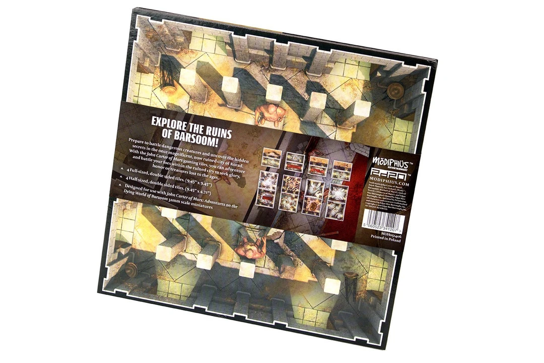 Modiphius Entertainment John Carter Of Mars: Ruins Of Korad Tile Set 5 Modiphius Entertainment John Carter Of Mars: Ruins Of Korad Tile Set