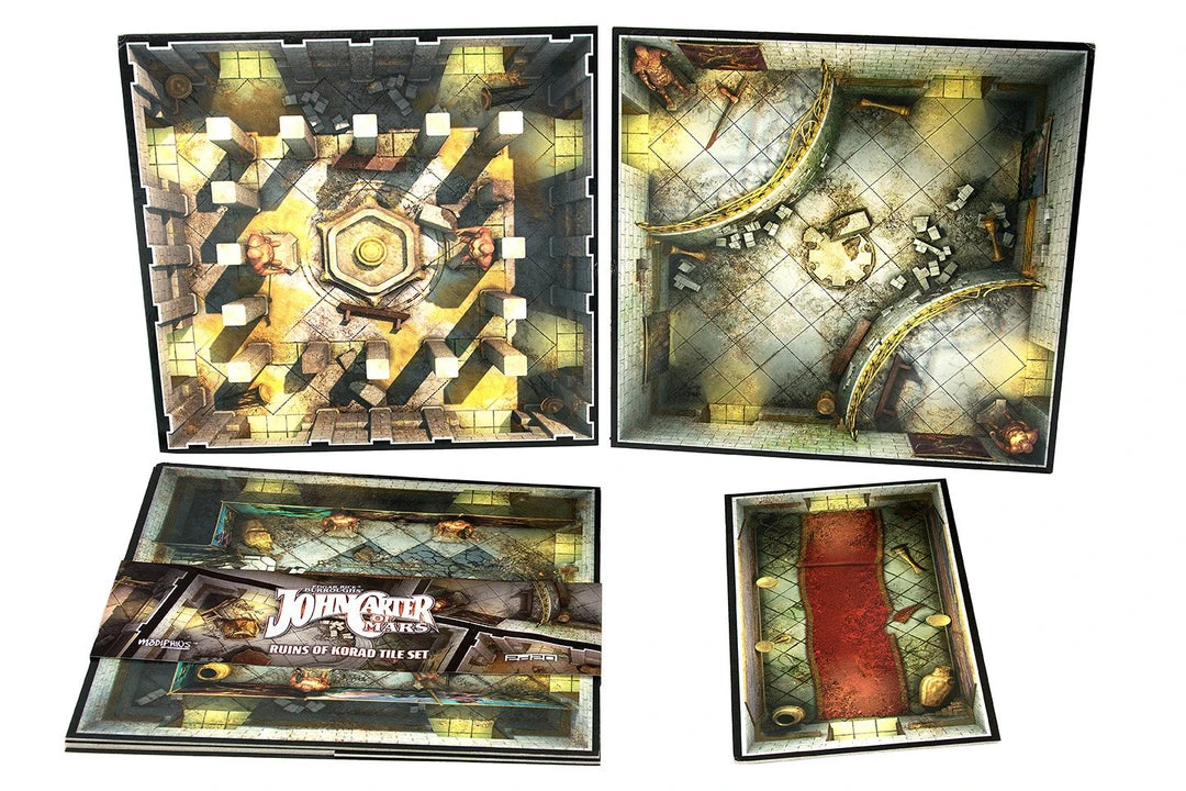 Modiphius Entertainment John Carter Of Mars: Ruins Of Korad Tile Set 6 Modiphius Entertainment John Carter Of Mars: Ruins Of Korad Tile Set