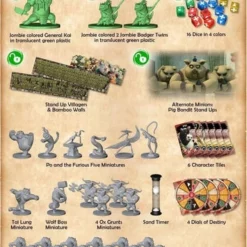 Modiphius Entertainment Kung Fu Panda Boardgame (with Masters Expansion) BUNDLE 15 Modiphius Entertainment Kung Fu Panda Boardgame (with Masters Expansion) BUNDLE