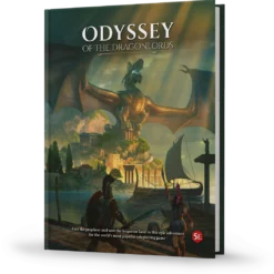 Modiphius Entertainment Odyssey Of The Dragonlords: Hardcover Adventure Book