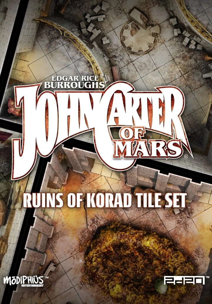 Modiphius Entertainment John Carter Of Mars: Ruins Of Korad Tile Set 3 Modiphius Entertainment John Carter Of Mars: Ruins Of Korad Tile Set