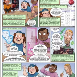 Black Cat Gaming The Spy Game UpTo4Players Comic