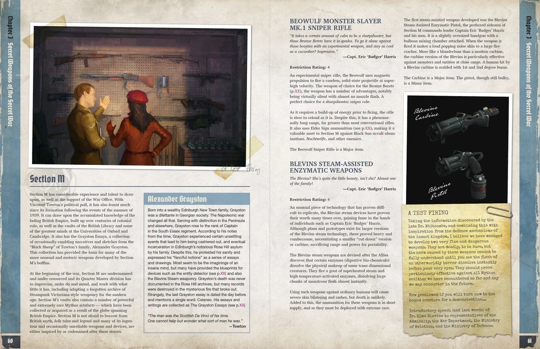 Modiphius Entertainment PDFs Achtung! Cthulhu 2d20: Gamemaster's Guide - PDF 8 Modiphius Entertainment PDFs Achtung! Cthulhu 2d20: Gamemaster's Guide - PDF