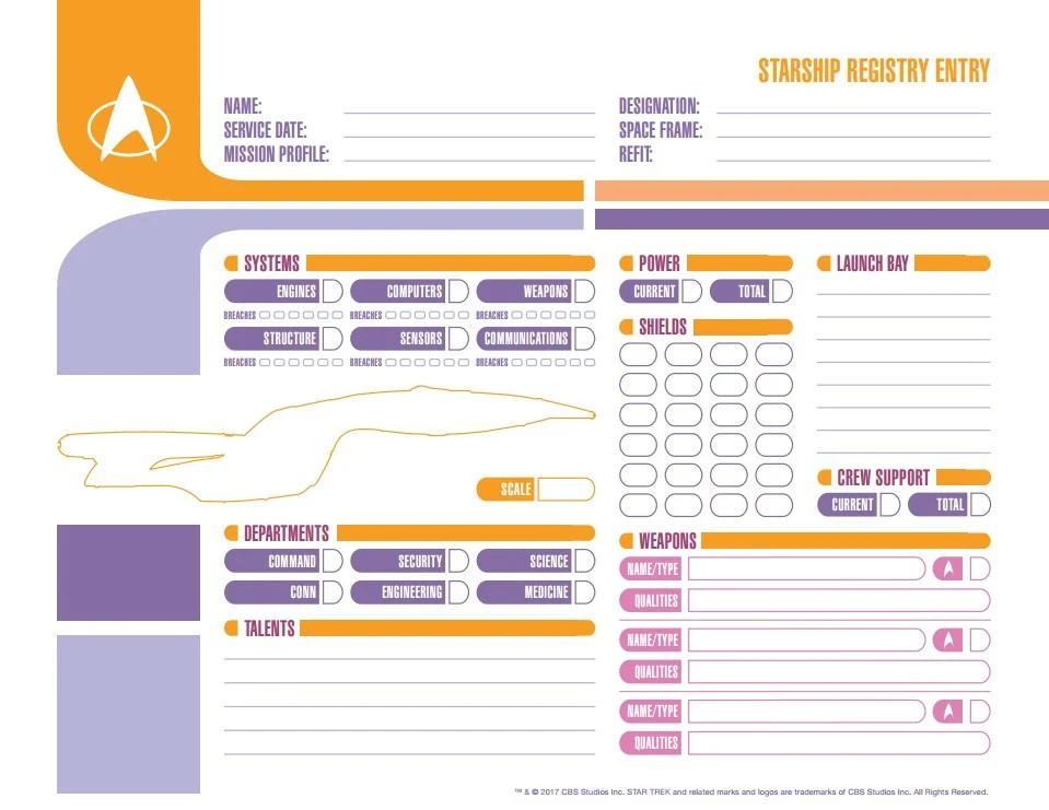 Modiphius Entertainment Star Trek Adventures: Print & PDF Core Collection Warp Factor 2 7 Modiphius Entertainment Star Trek Adventures: Print & PDF Core Collection Warp Factor 2