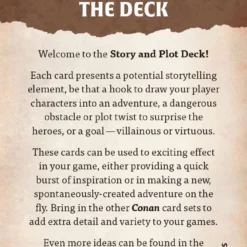 Modiphius Entertainment Conan: Story Cards
