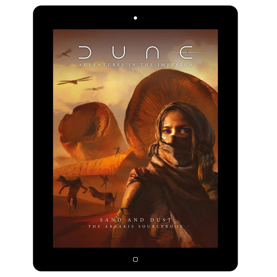 Modiphius Entertainment Dune - Adventures In The Imperium: Sand And Dust (PDF) PDFs 3 Modiphius Entertainment Dune - Adventures In The Imperium: Sand And Dust (PDF) PDFs