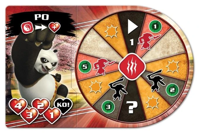 Modiphius Entertainment Kung Fu Panda Boardgame (with Masters Expansion) BUNDLE 5 Modiphius Entertainment Kung Fu Panda Boardgame (with Masters Expansion) BUNDLE