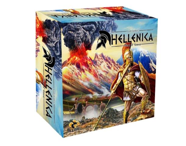 Modiphius Entertainment Hellenica: Story Of Greece Hellenica Story Of Greece + Mythic Expansion Bundle + AI Decks 3 Modiphius Entertainment Hellenica: Story Of Greece Hellenica Story Of Greece + Mythic Expansion Bundle + AI Decks