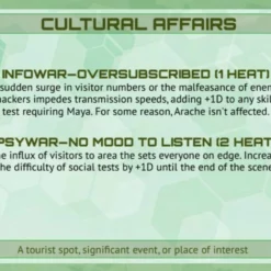 Modiphius Entertainment Infinity: Location Card Deck - PDF