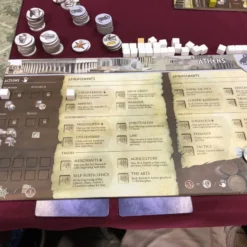 Modiphius Entertainment Hellenica: Story Of Greece Hellenica Story Of Greece + Mythic Expansion Bundle + AI Decks 11 Modiphius Entertainment Hellenica: Story Of Greece Hellenica Story Of Greece + Mythic Expansion Bundle + AI Decks