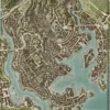 Modiphius Entertainment Odyssey Of The Dragonlords: Double Sided Map Of Thylea & Mytros
